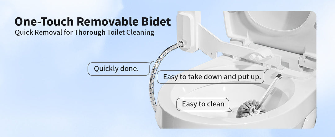 How the Samodra One-Touch Removable Bidet Makes Cleaning Your Toilet Easier