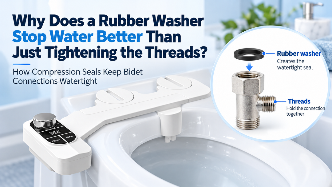 Why Does a Rubber Washer Stop Water Better Than Just Tightening the Threads?