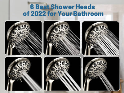 6 Best Shower Heads of 2022 for Your Bathroom