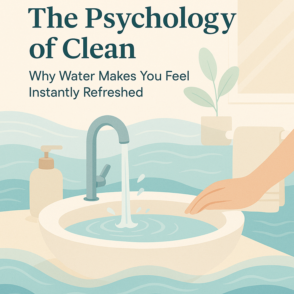 💧 The Psychology of Clean: Why Water Makes You Feel Instantly Refreshed