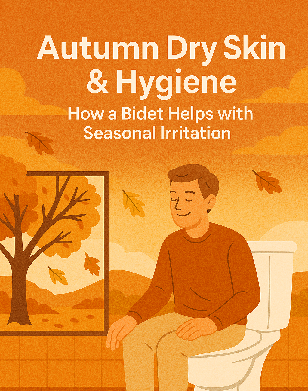 Autumn Dry Skin &amp; Hygiene: How a Bidet Helps with Seasonal Irritation