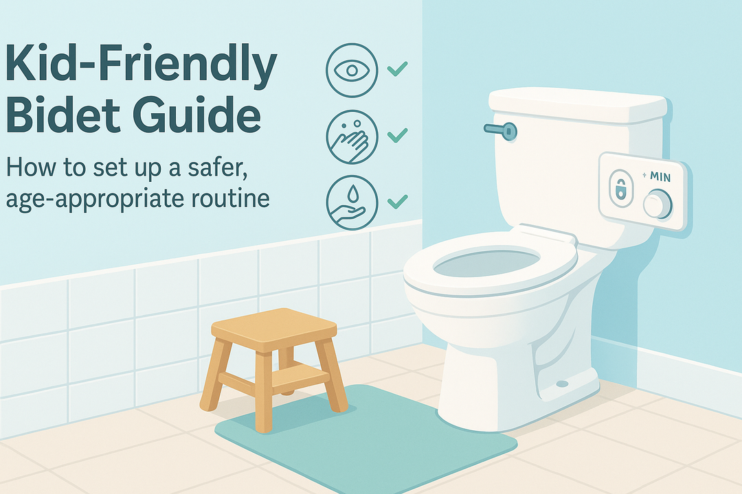 Can Children Use a Bidet Attachment? What Parents Need to Know