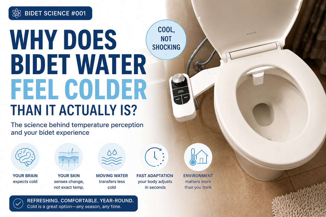 Why Does Bidet Water Feel Colder Than It Actually Is?
