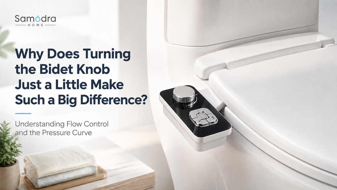 Why Does Turning the Bidet Knob Just a Little Make Such a Big Difference?