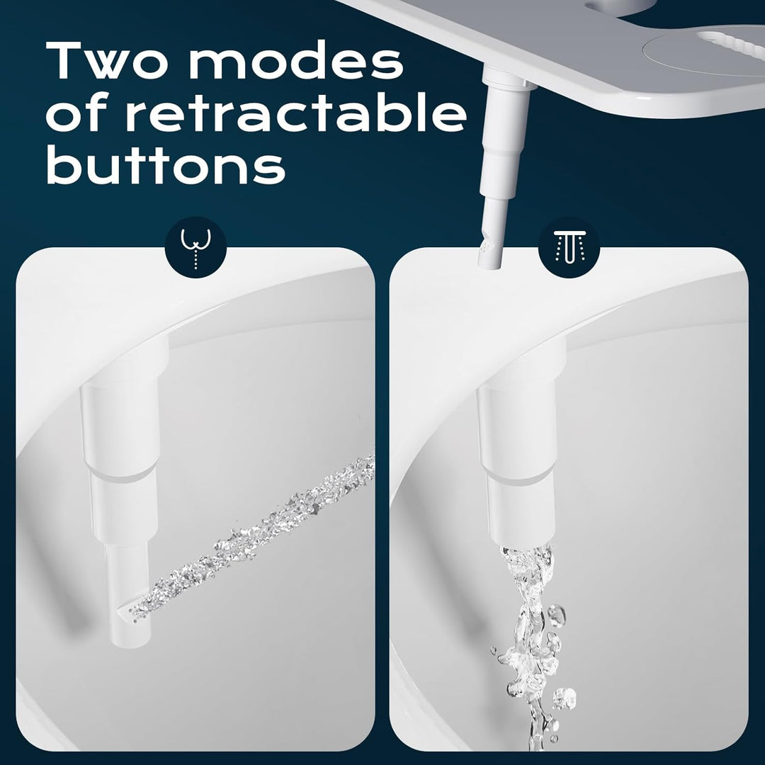 Samodra 21° AngleControl Bidet Attachment, Feminine/Rear Wash, Child Protection