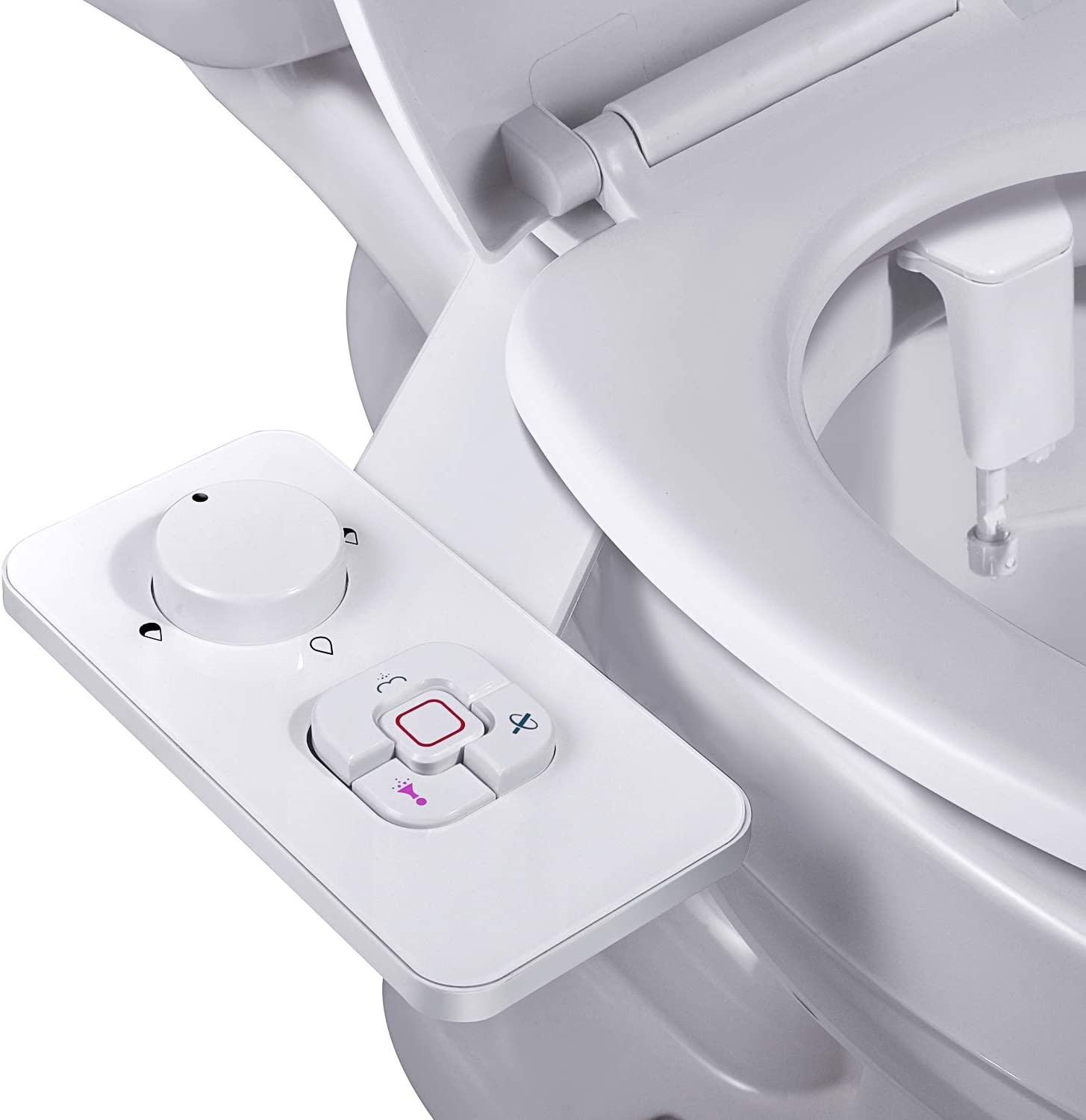 SAMODRA Bidet para Inodoro No Eléctrico, Ducha Higienica WC Adaptador Doble  Boquilla. Inodoro con Chorro de Agua, Latón Cepillado : :  Bricolaje y herramientas