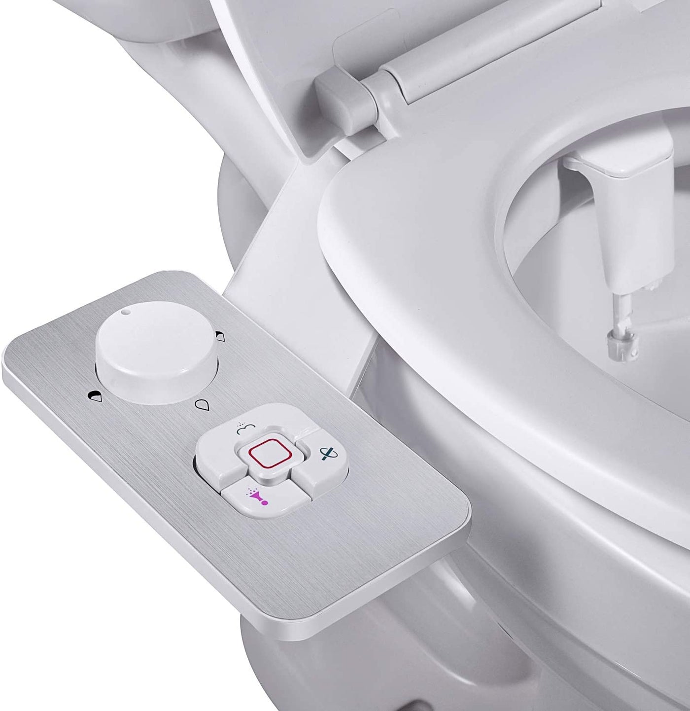 SAMODRA Bidet para WC - Bidet para Inodoro Bidet No Eléctrico, Ducha W