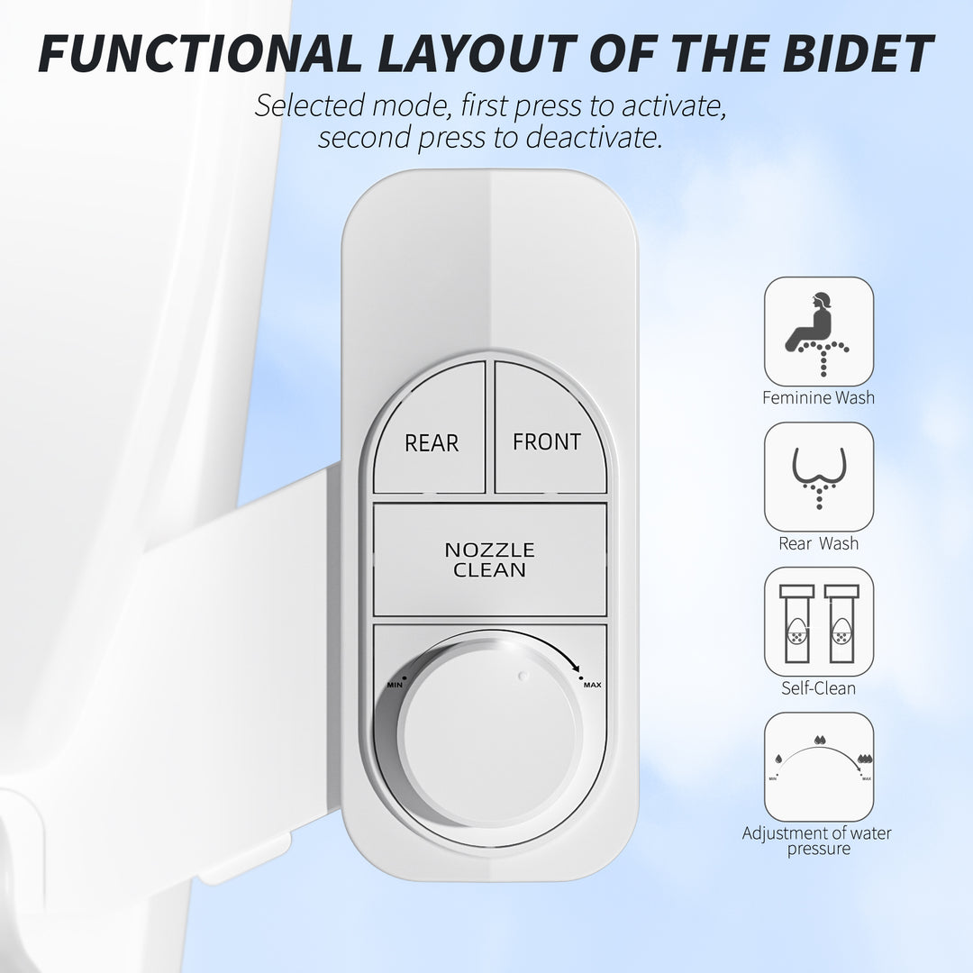 SAMODRA Non-Electric Bidet 8.0 Plus