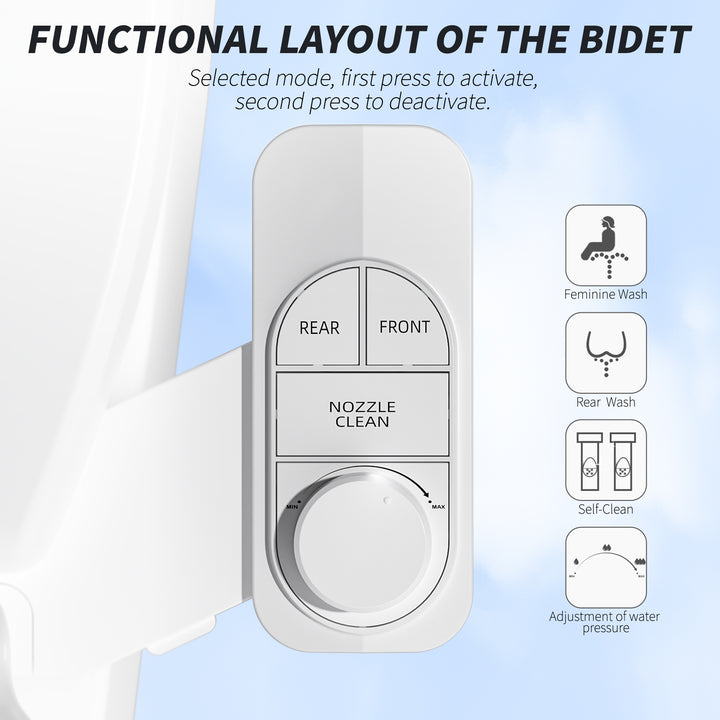 SAMODRA Non-Electric Bidet 8.0 Plus