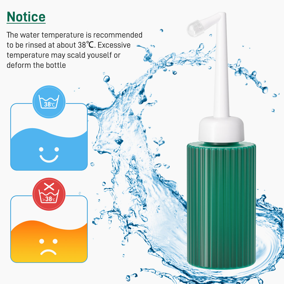 SAMODRA Travel Bidet, Portable Bidet for Women 350 ml Capacity Personal Bidet Portable, Refreshing Clean for Home, Camping, Outdoors & Travel