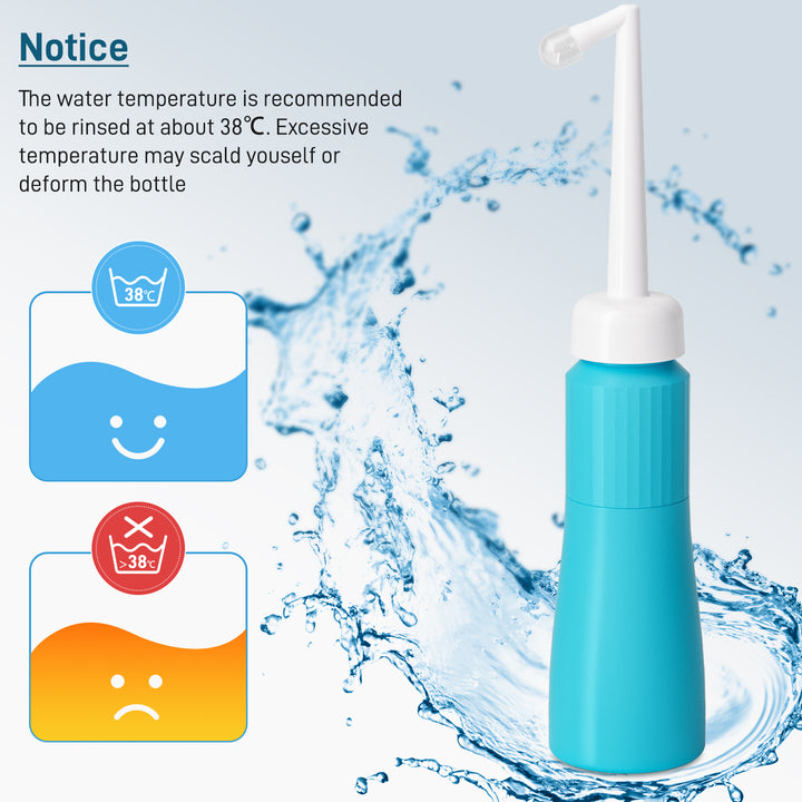 SAMODRA Travel Bidet, Portable Bidet for Women 350 ml Capacity Personal Bidet Portable, Refreshing Clean for Home, Camping, Outdoors & Travel