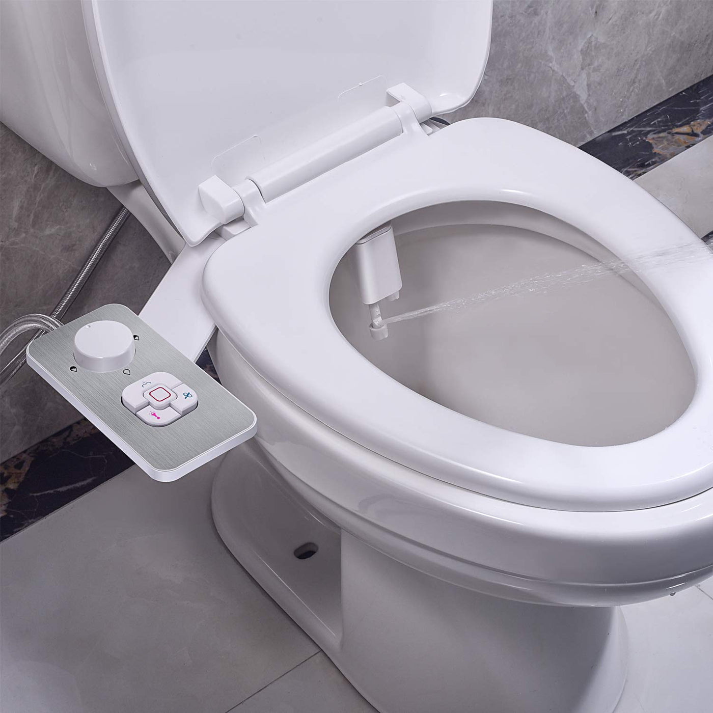 SAMODRA Button Bidet Toilet Attachment