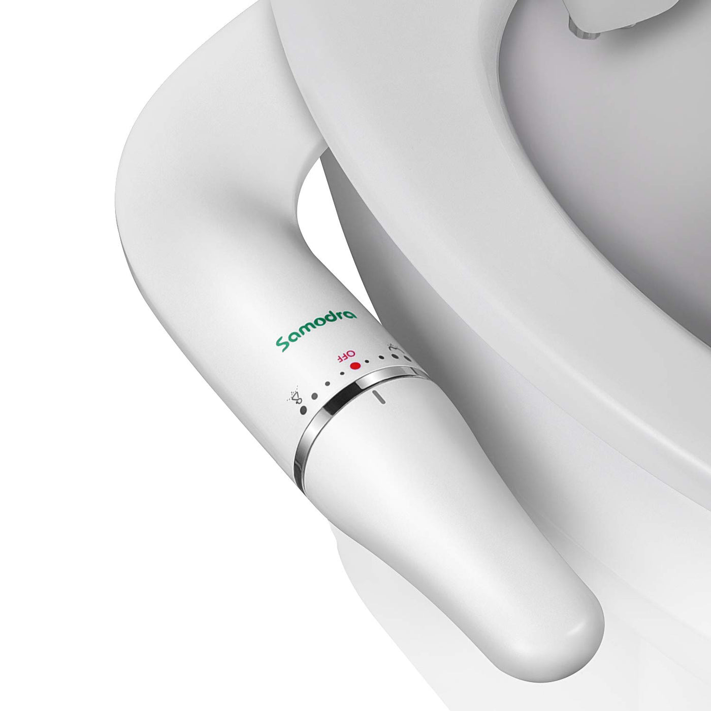 SAMODRA Non-Electric Bidet - Self Cleaning Dual Nozzle (Frontal and Rear  Wash) Water Bidet Toilet Seat Attachment